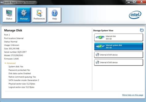 intel rapid storage technology driver|intel rapid technology driver download.